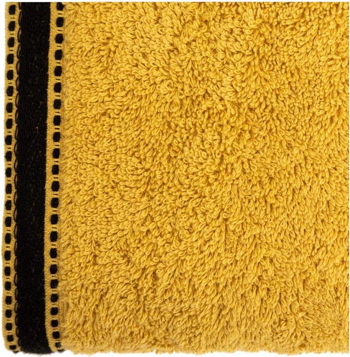 Produktbild Atmosphera Badetuch 5five Premium Baumwolle 560 g Senf (100 x 150 cm) (100 x 150 cm)
