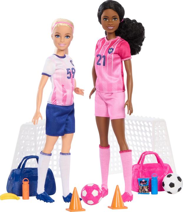 Image du produit Barbie – Coffret footballeuses