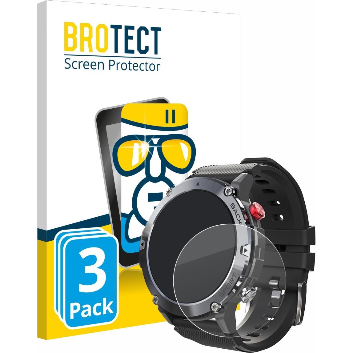 Thumbnail - BROTECT AirGlass Panzerglasfolie, Smartwatch Schutzfolie, Transparent