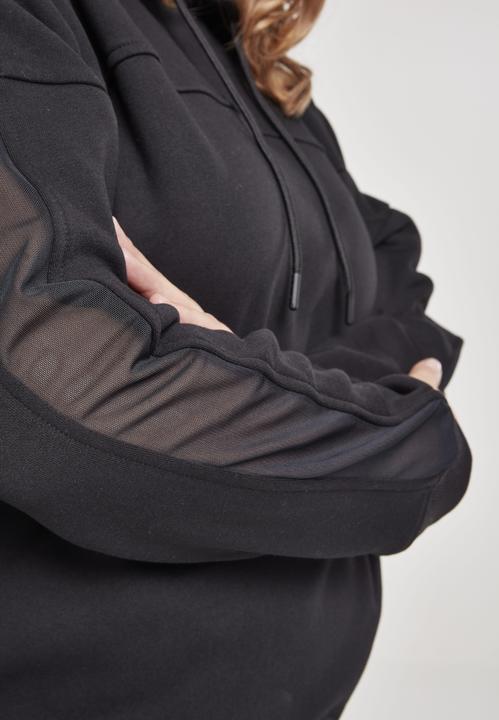 Produktbild Urban Classics Ladies Oversized Tech Mesh Inset Hoody (XL)