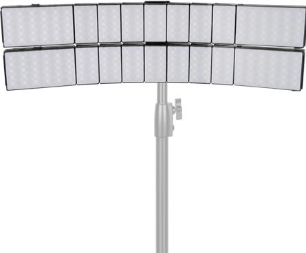 Immagine prodotto Sirui Dragon B25R-D Set di 2 pannelli LED RGB piegabili da 25W per foto e video