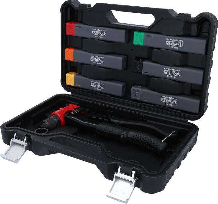 Actual product image KS Tools 3 in 1 hand riveter set, 12 pcs.