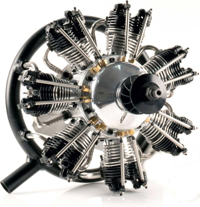 UMS Sternmotor 7 Zylinder 77CC