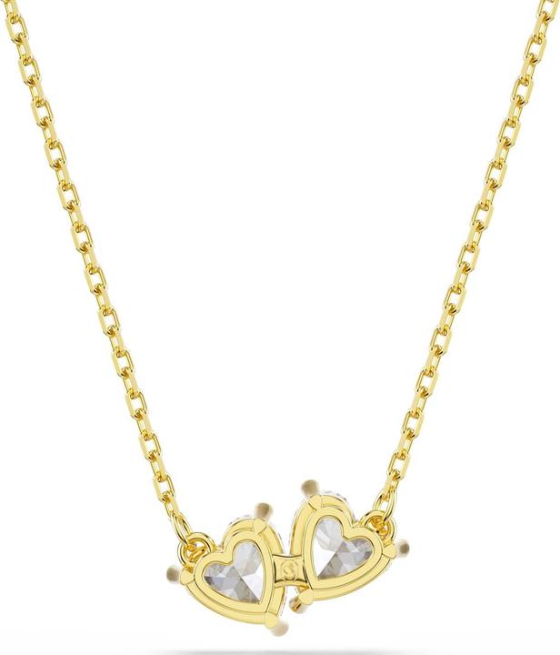 Actual product image Swarovski Mesmera Attract Halskette Herz Weiss Goldlegierungsschicht (Swarovski Metal)