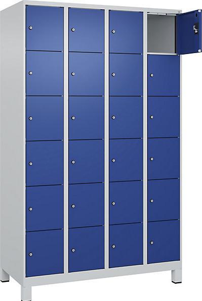 Actual product image kaiserkraft 6-compartment locker Evolo PLUS (120 cm, 195 cm)