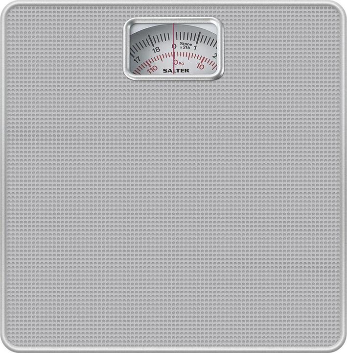 Actual product image Salter 433 SVDR Mechanical Bathroom Scale Silver (120 kg)