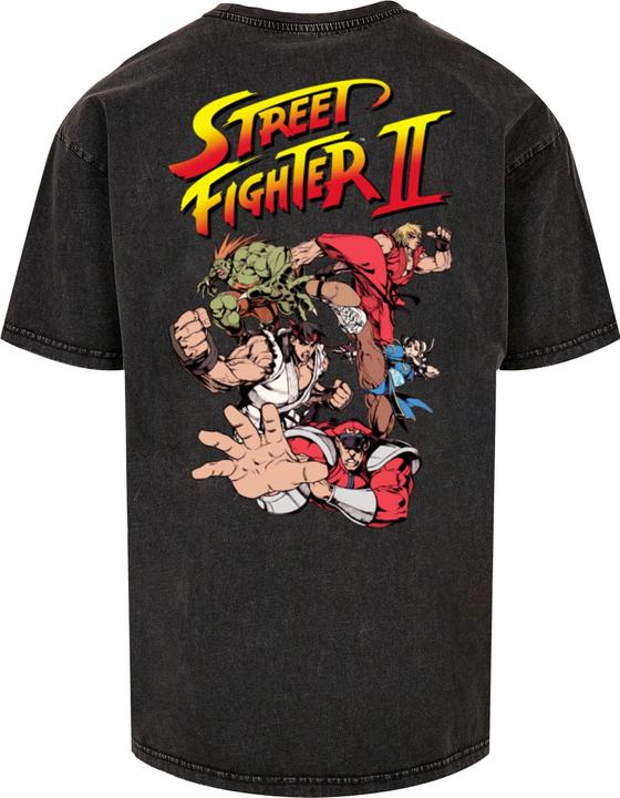 Produktbild Merchcode Streetfighter II Roster Oversize Tee - 187843 (XXL)