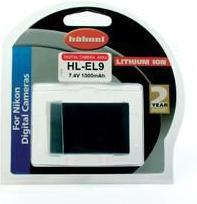 Actual product image Hähnel Dk Battery Nikon Hl-El9a (Camera battery)