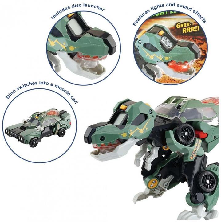 Educatief Speelgoed Met Geluid Switch & Go Dinos Fire Rotor El Tericinosaurio Avión De Combate Vtech Fire-pterodactylus Transformeerbaar