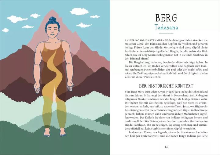 Produktbild Krieger, Hund und Sonnengruss – Legenden und Mythen des Yoga in 30 Posen (Deutsch, Lucy Greeves, Christiane Burkhardt, Amanda León, 2023)