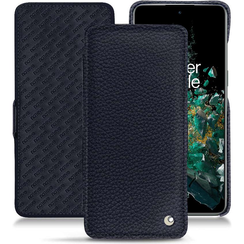 Noreve Lederschutzhülle horizontal (OnePlus 10T), Smartphone Hülle, Violett