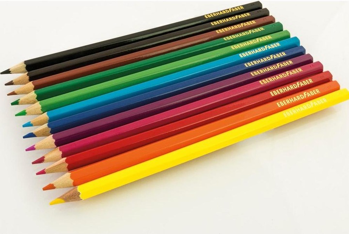 Produktbild EberhardFaber Buntstifte Hexagonal (Mehrfarbig, 36 x)