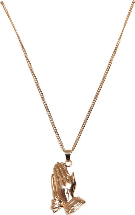 Produktbild Urban Classics Pray Hands Necklace (Array, Oberstoff 1: 60% Zink Legierung 40% Eisen)