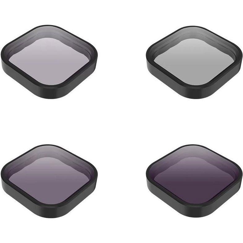 Thumbnail - Telesin ND & Circular Polarizer 4-Filter Set (Hero 9), Action Cam Zubehör, Schwarz