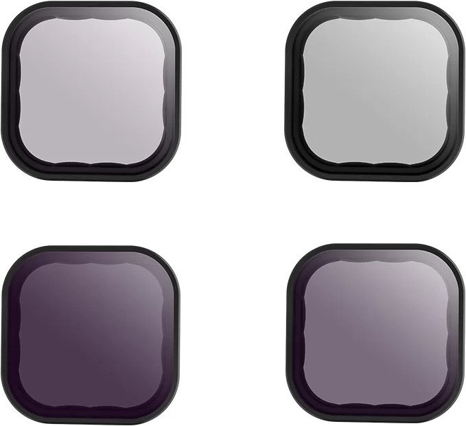 Actual product image Telesin ND & Circular Polarizer 4-Filter Set (Hero 9)