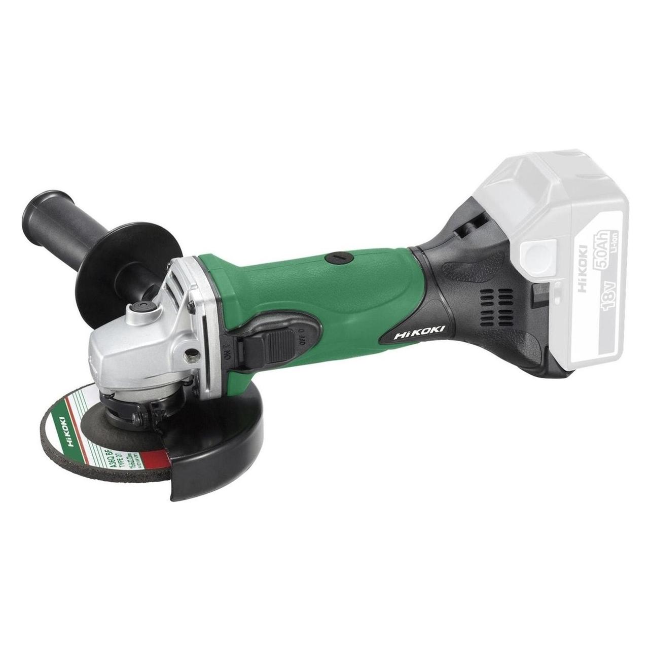 Hikoki, Haakse Slijper, Hikuki G18DSL W5Z Accu Have Achiple 125 Mm Exclusief (115 mm)