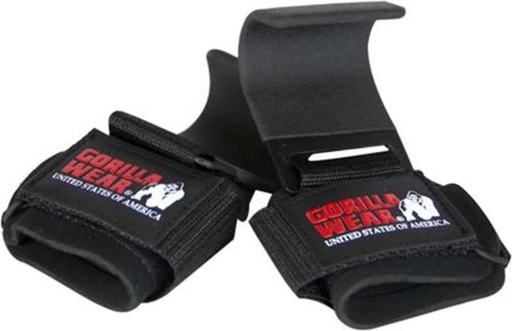 Produktbild Gorilla Wear Wear Weight Lifting Hooks (One Size)
