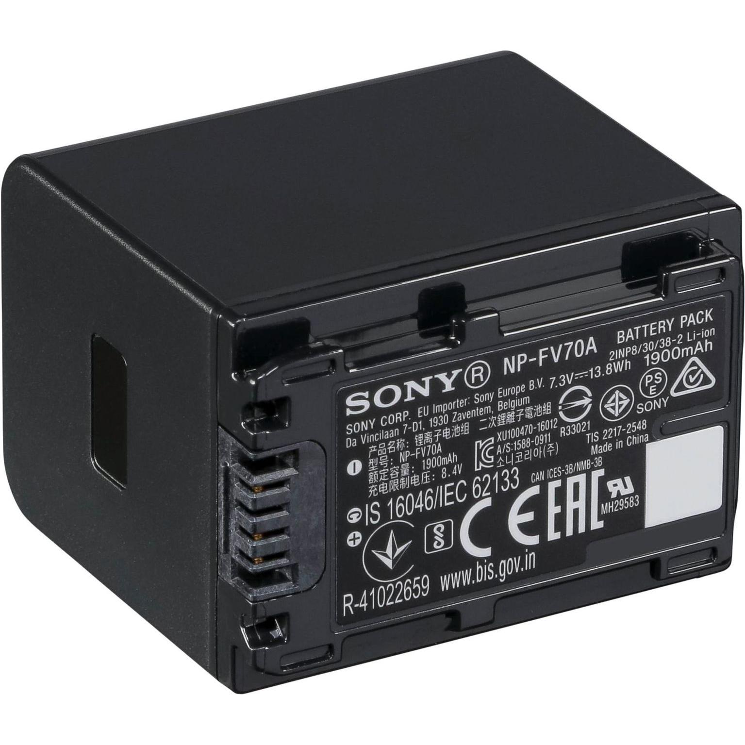Thumbnail - Sony Np-Fv70a (Akku), Kamera Stromversorgung, Schwarz