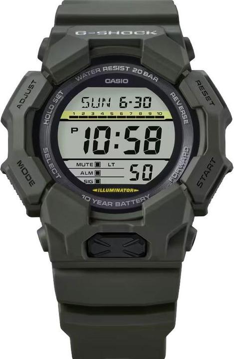 Image du produit Casio GD-010-3ER (Chronographe, Montre numérique, 52 mm)