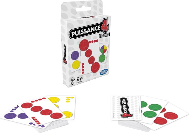 Actual product image Hasbro Gaming Puissance 4 cartes, f french (French, 2 - 4 Players)