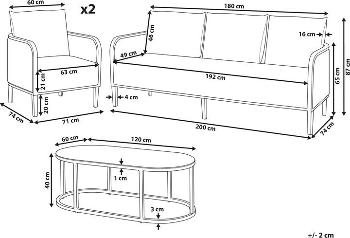 Immagine prodotto Beliani Montefalco