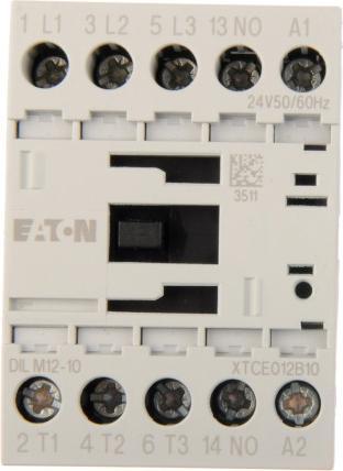 Actual product image Eaton Power contactor DILM12-10 24V50/60Hz