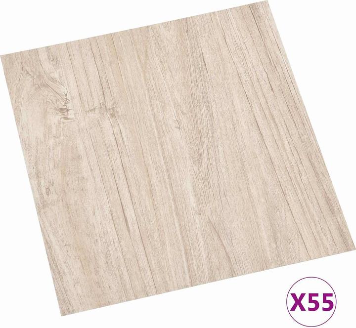 Produktbild vidaXL Quadratische Dielen (PVC Boden, 5.11 m²)