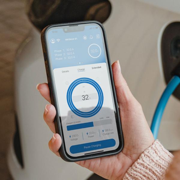 Actual product image NRGkick 32A 10m set suitable GSM incl. adapter and bag (Type 2, 22 kW, 32 A)