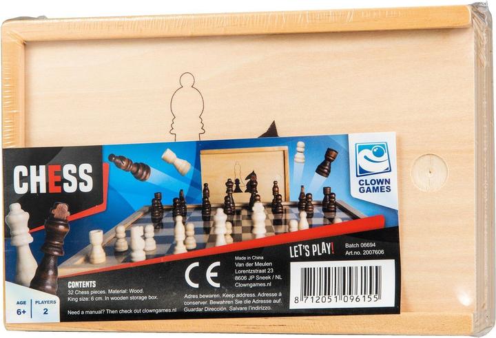 Image du produit Clown games Pièces d'échecs en bois