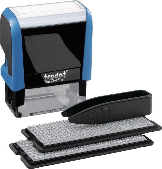 Trodat TypomaticLine Printy 4.0, self-inking stamp for self-inking