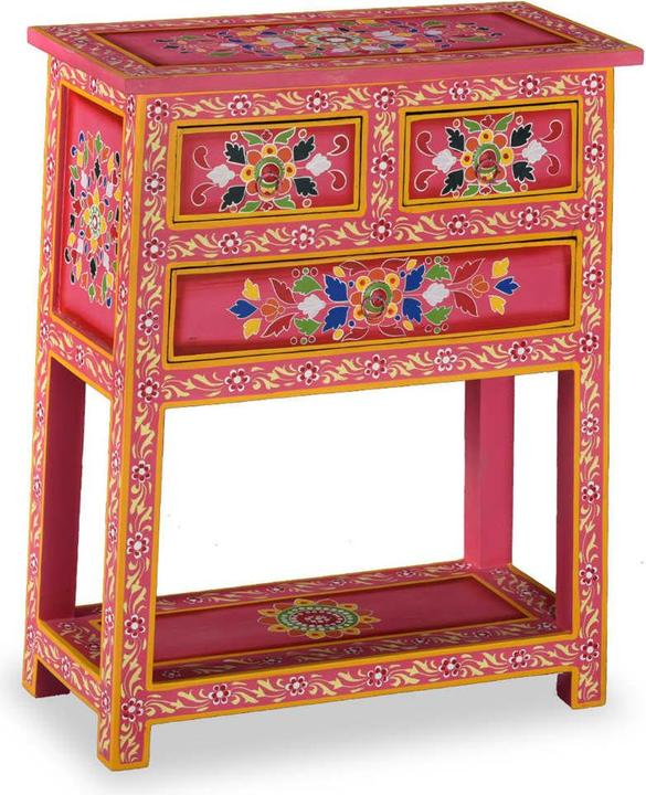 Multicolore (couleur principale rose)