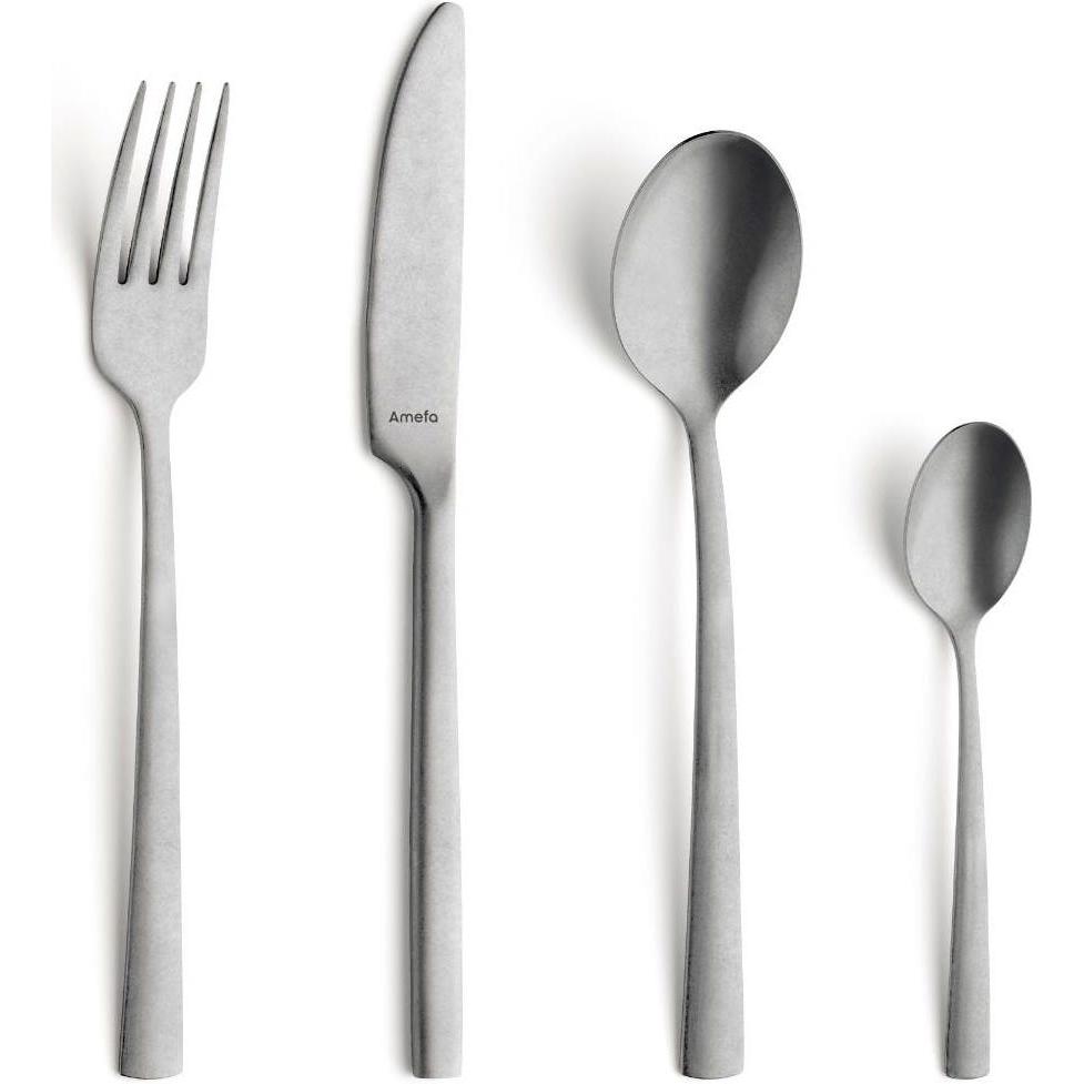Amefa MANILLE Besteckset 16-teilig, vintage, für 4 Personen, Besteck, Silber