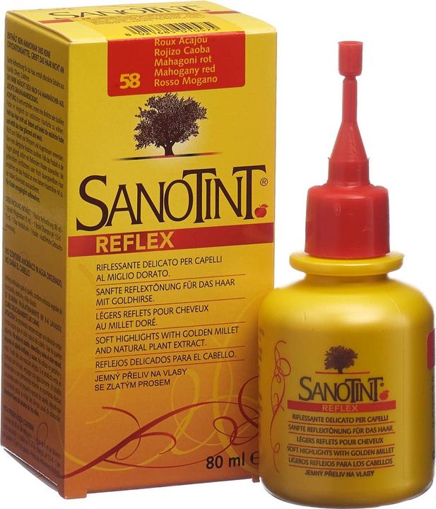Image du produit Sanotint Tonalité des cheveux 58 rouge acajou (acajou rouge)