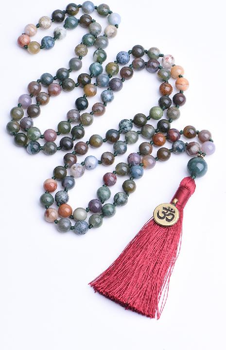 Image du produit Cachet Chaîne de mala (Agate indienne)
