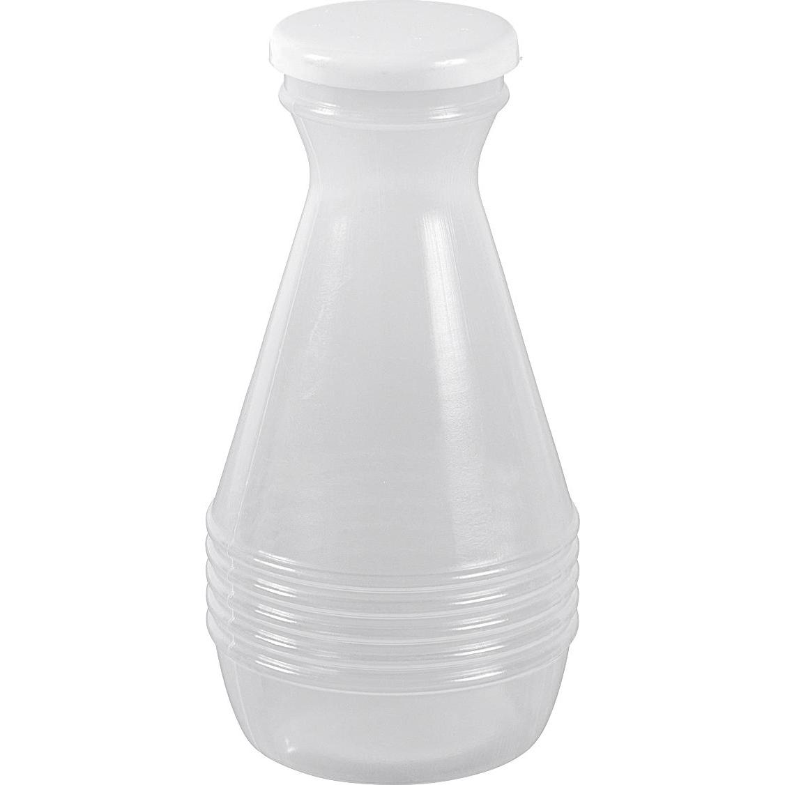 5x My Basics Wäschesprenger mit Deckel 0,25 l, Zubehör Bügeln + Wäschepflege, Transparent