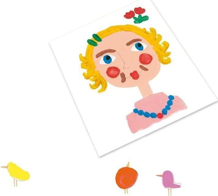 Actual product image Djeco Finger paints