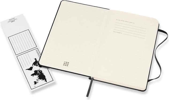 Actual product image Moleskine Notebook classic (11.5 x 18 cm, Plain, Hardcover)