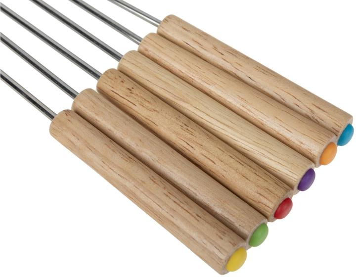 Image du produit Cocon Fleischfonduegabel Holz 6 Personen