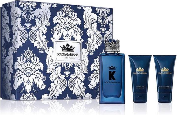 Actual product image Dolce & Gabbana Trio Set Eau de Parfum 100 / After Shave Balm 50 / Shower Gel (Perfume set)