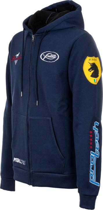 Produktbild Pool's Reit-Sweatshirt mit Kapuze, Vollreissverschluss, Multilogo (XS)