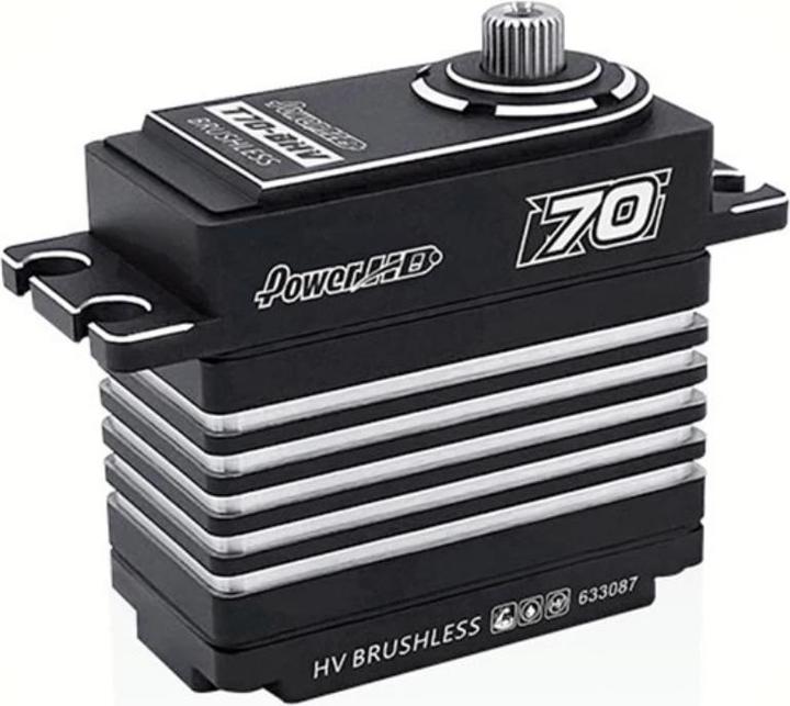 Immagine prodotto Power HD Servo T70-BHV / 70kg / 0.12sec. / 7.4V Digital / Buggy 1:8
