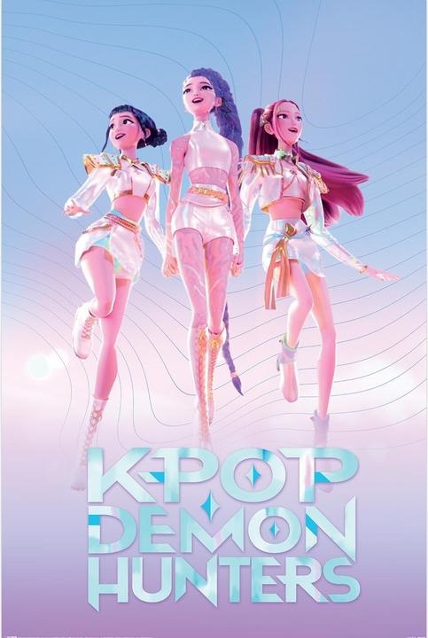 KPop Demon Hunters - Poster - Huntrix - ca. 90 x 60 cm (60 x 90 cm)