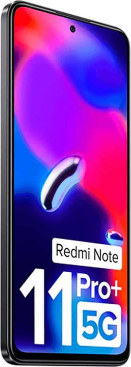 Produktbild Xiaomi Redmi Note 11 Pro+ 5G (128 GB, Graphite gray, 6.67", Hybrid Dual SIM, 108 Mpx, 5G)