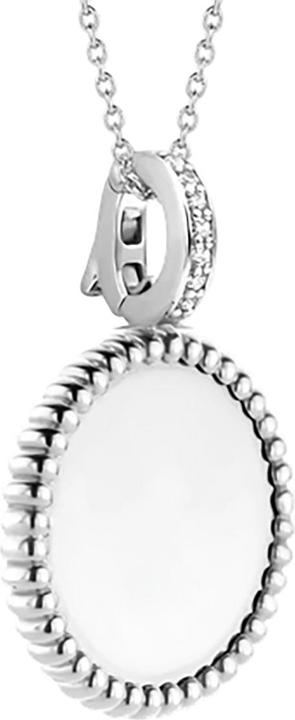 Produktbild Ti Sento Milano Kette mit Anhänger Zirkonia 6798SI (925er Silber, 45 cm)