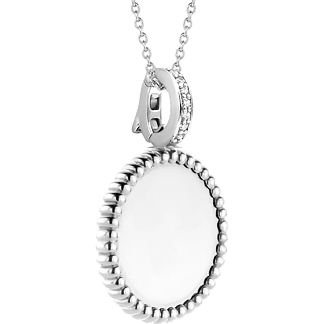 Thumbnail - Ti Sento Milano, Halsschmuck, Kette mit Anhänger Zirkonia 6798SI, (925er Silber, 45 cm)