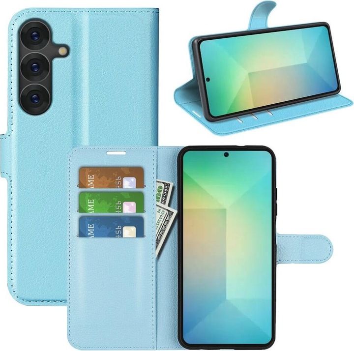 Produktbild Cover-Discount Galaxy S25 - Leder Etui Hülle (Samsung Galaxy S25)
