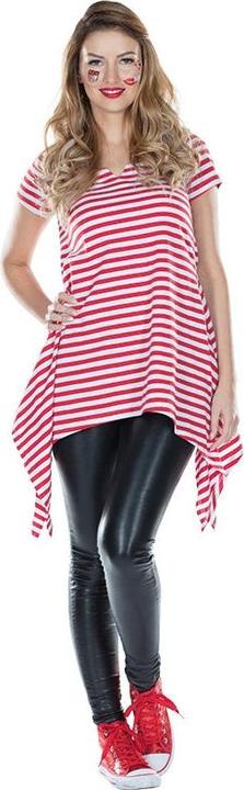 Produktbild Rubies Ringel Tunika rot -weiss für Damen (46)