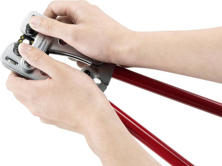 Actual product image Toolcraft Hexagonal crimping tool 6-50 mm² (390 mm)