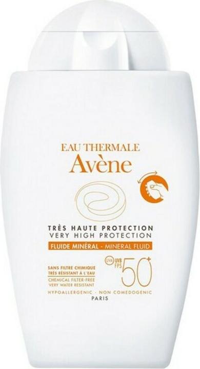 Image du produit Avène Sun Fluid Mineral SPF50+ (Crème solaire, SPF 50+, 40 ml)