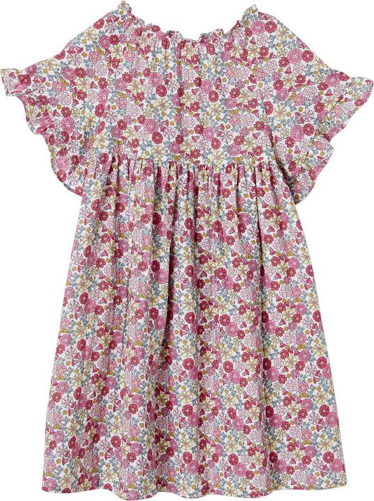 Produktbild Vertbaudet Geblümtes Mädchen Kleid mit Schmetterlingsärmeln (158)